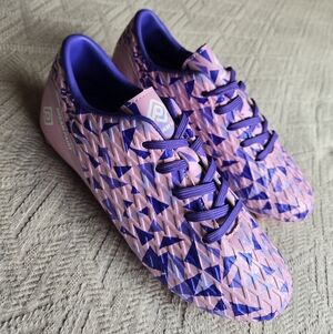 Cleats NWOT Pink and Purple Big Girls Size 4